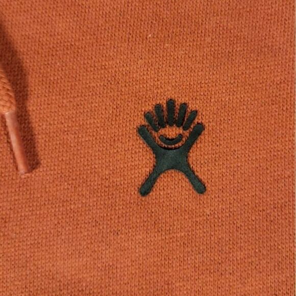 Hydro Flask Men's Hooded Fleece Logo Sweatshirt Sz S - Picture 2 of 9